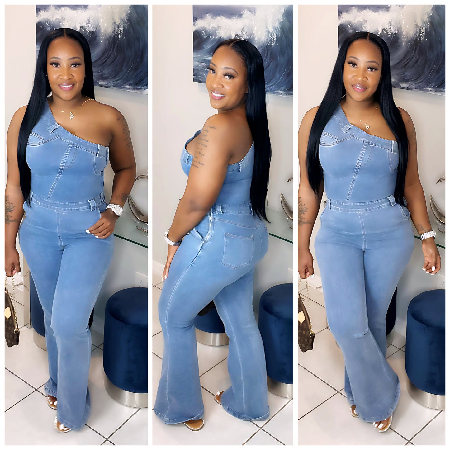 RiRi Denim Jumpsuit